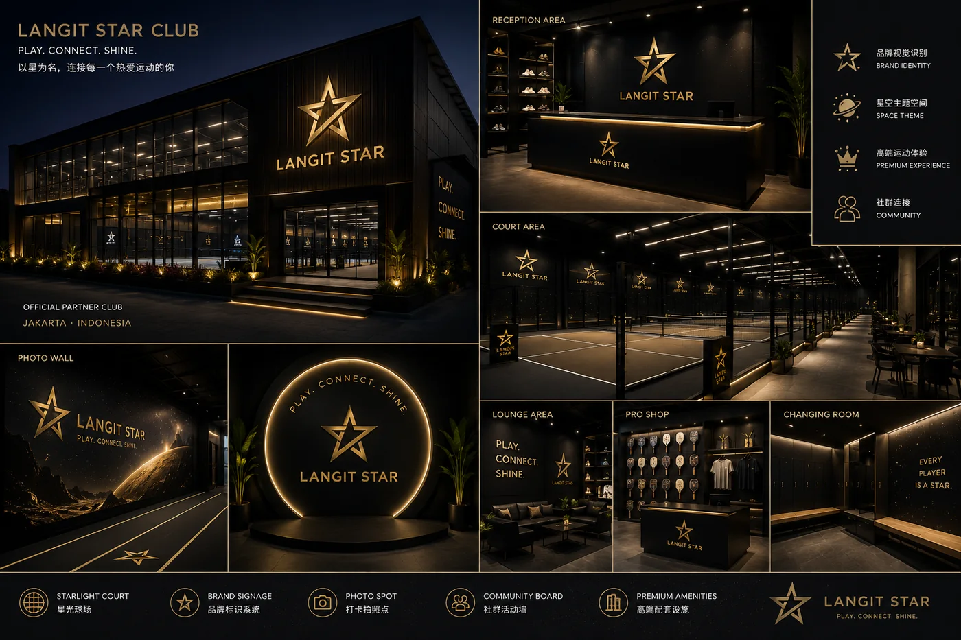 LANGIT STAR club concept